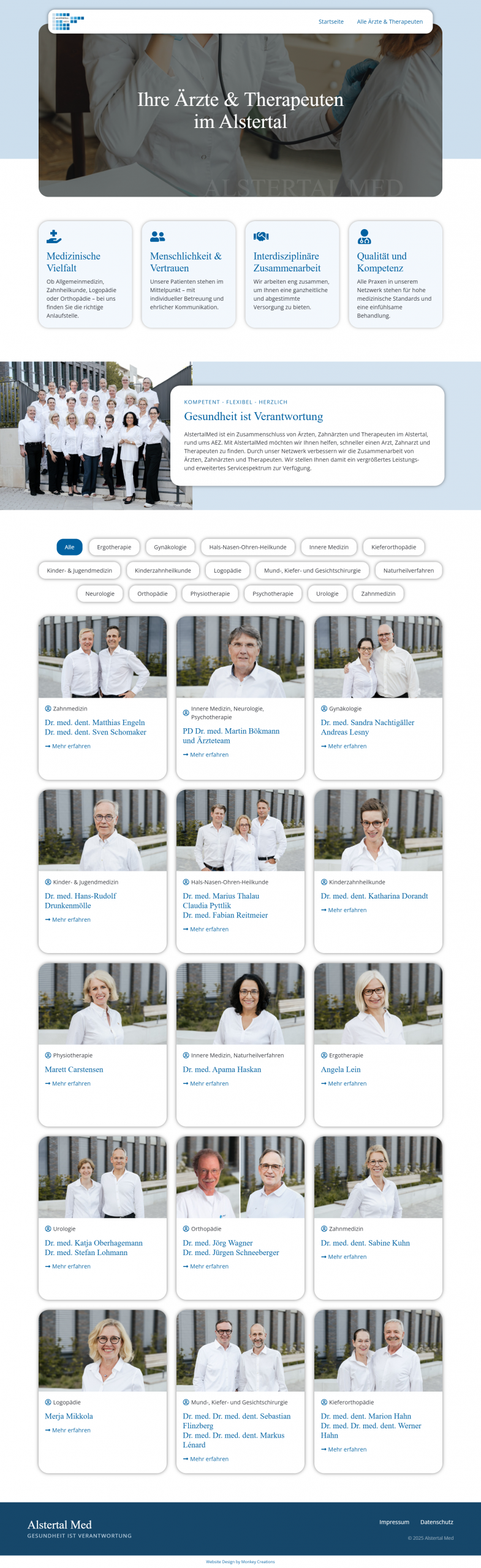 Webdesign Referenzen_Hamburg_Monkey Creations_Alstertal Med